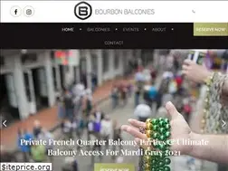 Sites similar to bourbonbalcony.com