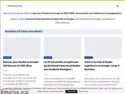 Sites similar to bourses-etudes-europe.net