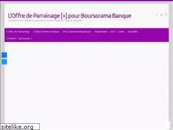 Sites similar to boursorama-banque-l-offre-de-parrainage.fr