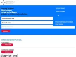 Sites similar to boussolejuridique.ca