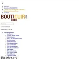 Sites similar to bouticuir.com