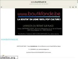 Sites similar to boutikfande.be