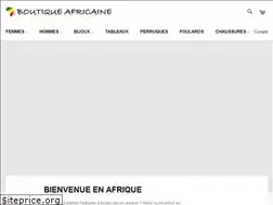 Sites similar to boutique-africaine.com