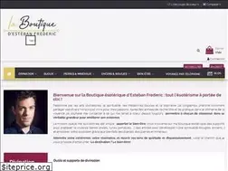 Sites similar to boutique-esteban-frederic.com