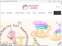 Sites similar to boutique-licorne.fr