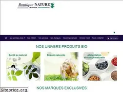 Sites similar to boutique-nature.com