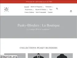 Sites similar to boutique-peakyblinders.fr
