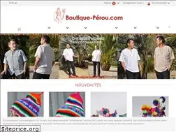 Sites similar to boutique-perou.com