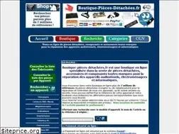 Sites similar to boutique-pieces-detachees.fr