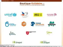 Sites similar to boutique-solidaire.com