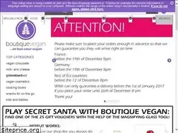 Sites similar to boutique-vegan.com
