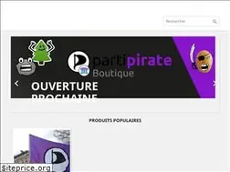 Sites similar to boutique.partipirate.org