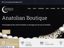 Sites similar to boutiqueanatolian.com