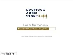 Sites similar to boutiqueaudiostore.com