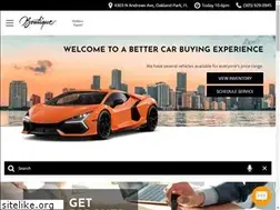 Sites similar to boutiqueautogroup.com