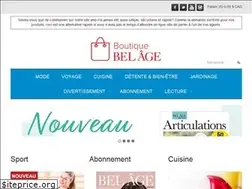 Sites similar to boutiquebelage.ca