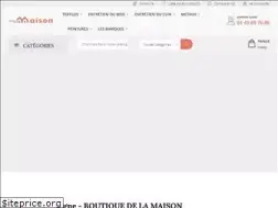 Sites similar to boutiquedelamaison.net