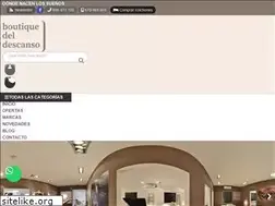 Sites similar to boutiquedeldescanso.com