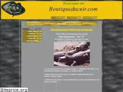 Sites similar to boutiqueducuir.com