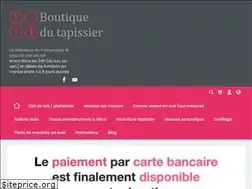 Sites similar to boutiquedutapissier.fr
