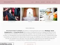 Sites similar to boutiqueeventplanning.com