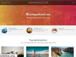 Sites similar to boutiquehotel.me