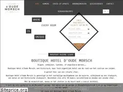 Sites similar to boutiquehoteldeoudemorsch.nl
