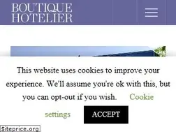 Sites similar to boutiquehotelier.com