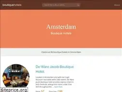 Sites similar to boutiquehotels-amsterdam.com