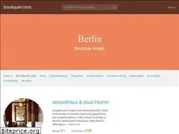 Sites similar to boutiquehotels-berlin.com