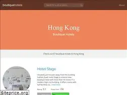 Sites similar to boutiquehotels-hongkong.com