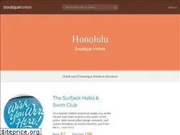 Sites similar to boutiquehotels-honolulu.com