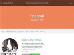 Sites similar to boutiquehotels-istanbul.com