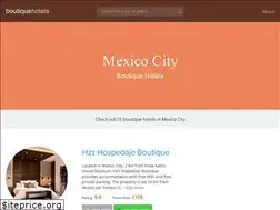 Sites similar to boutiquehotels-mexicocity.com