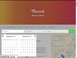 Sites similar to boutiquehotels-munich.com
