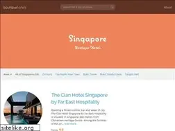 Sites similar to boutiquehotels-singapore.com