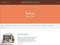 Sites similar to boutiquehotels-sydney.com