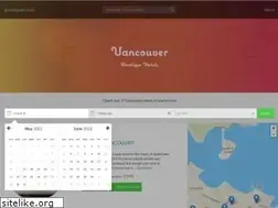 Sites similar to boutiquehotels-vancouver.com