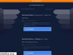 Sites similar to boutiquehotels.com