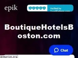Sites similar to boutiquehotelsboston.com