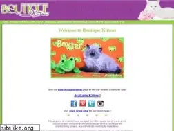 Sites similar to boutiquekittens.com