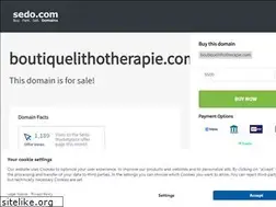 Sites similar to boutiquelithotherapie.com
