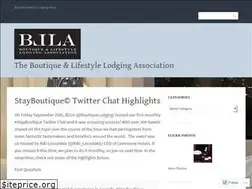 Sites similar to boutiquelodging.wordpress.com