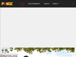 Sites similar to boutiqueponce.fr