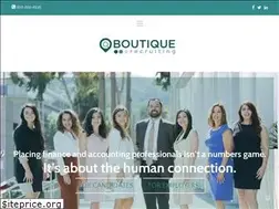 Sites similar to boutiquerecruiting.com