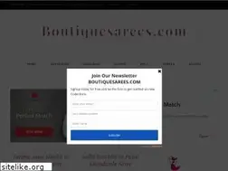 Sites similar to boutiquesarees.com