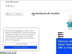 Sites similar to boutiquesdemusees.fr