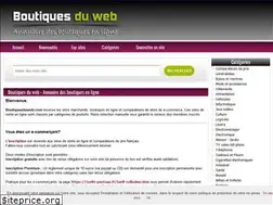 Sites similar to boutiquesduweb.com