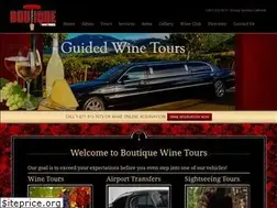 Sites similar to boutiquewinetours.com