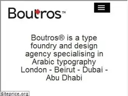 Sites similar to boutrosfonts.com